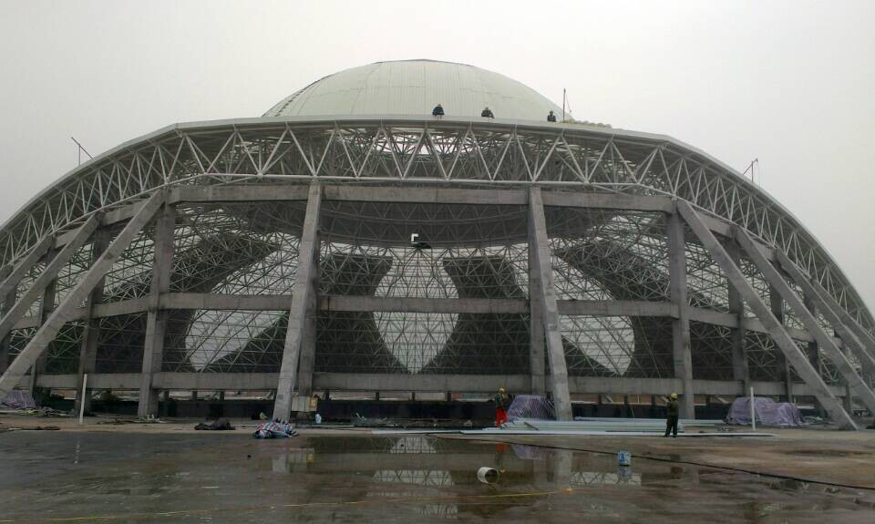 甘肃温泉馆网架工程