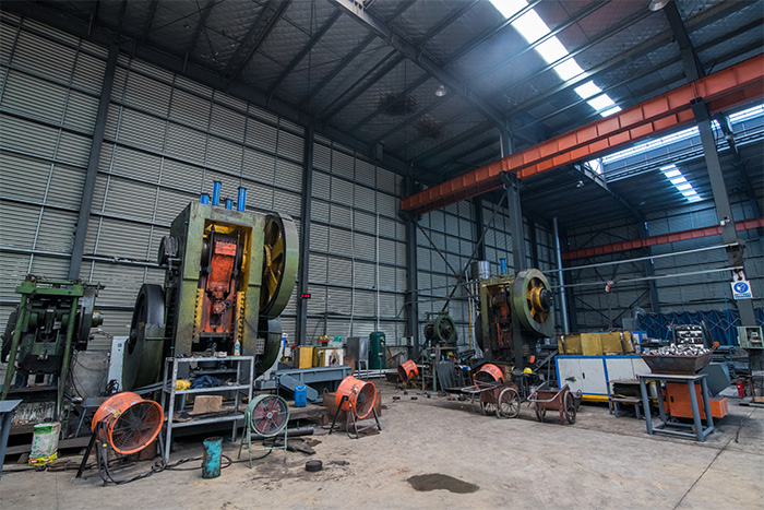 甘肃网架配件-锥头加工车间